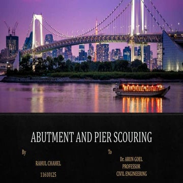Abutment and pier_scouring