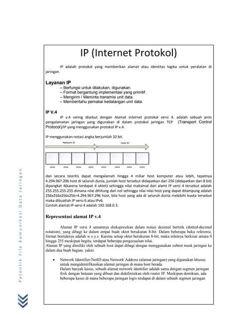 1. Presentation IP Basic & Routing on Network | PPTX