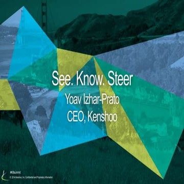 K8 2014 - Predicting the Furture with Kenshoo CEO Yoav Izhar-Prato