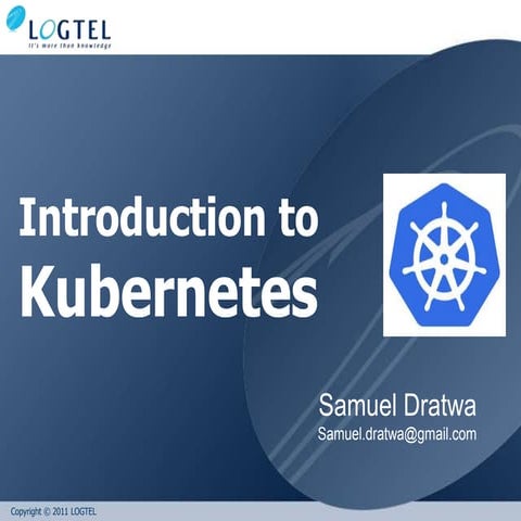 Introduction to Kubernetes
