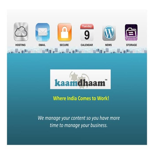 Intranet Collaboration Solution - KaamDhaam.com