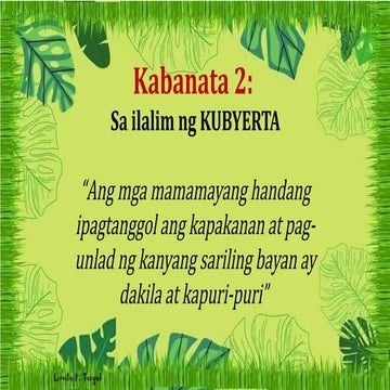 KABANATA 2 ILALIM NG KUBYERTA patungkol sa paguusap ng mga tao.pptx
