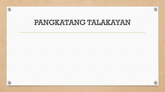 Panayam ppt | PPTX