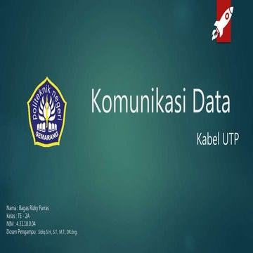 Kabel Universal Twisted Pair (UTP)