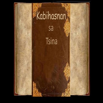 Kabihasnang huang ho o tsina