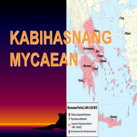 KABIHASNANG  MYCENAEAN AT DORIAN
