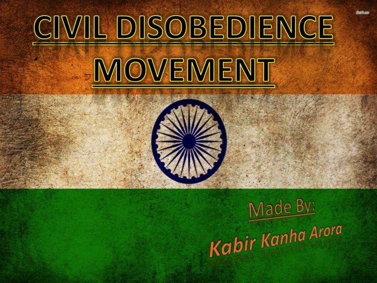 Civil Disobedience Movement