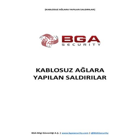 Kablosuz Ağlara Yapılan Saldırılar