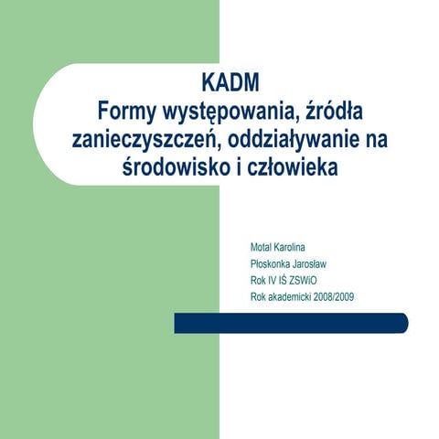Kadm | PPT