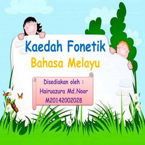 Kaedah Fonetik Bahasa Melayu 