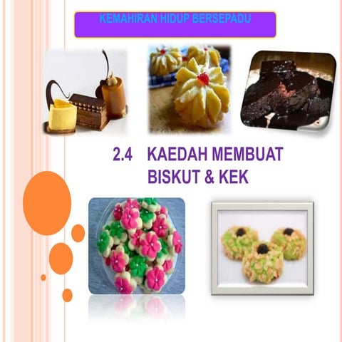 Kaedah membuat biskut dan kek