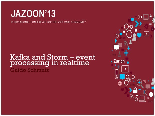 Kafka and Storm - event processing ...