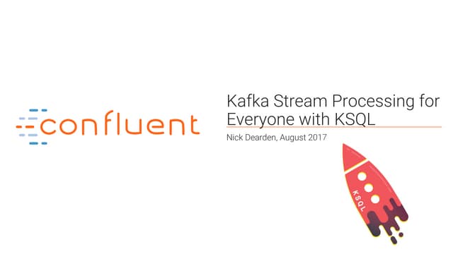 Kafka Summit SF 2017 - Kafka Stream...