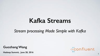 Introduction to Kafka Streams
