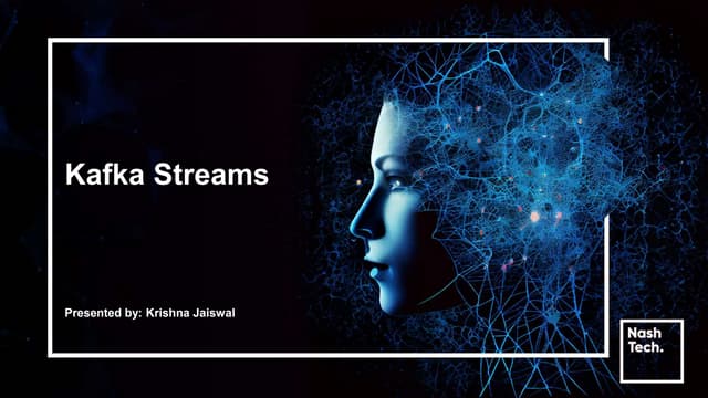 Introduction to Kafka Streams Presentation