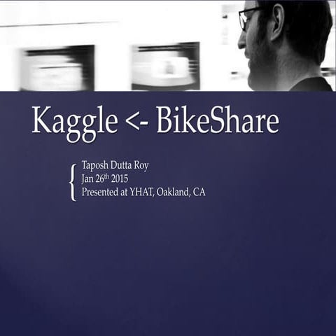 Kaggle bikeshare Competition  - Part 1