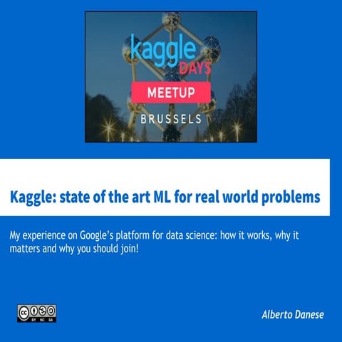 Kaggle Days Brussels - Alberto Danese