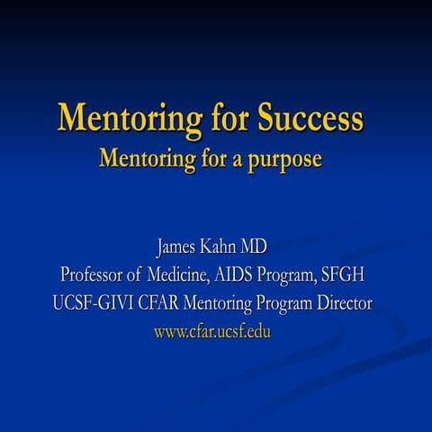 Kahn mentoring for success3 2009