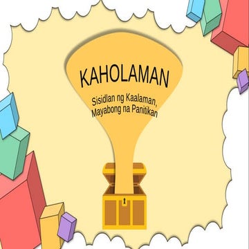 Kaholaman Powerpoint Presentation - Quiz Game of Powerpoint