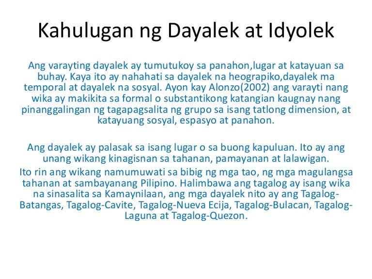 Halimbawa Ng Salitang Sosyolek At Ang Kahulugan Nito - Mobile Legends