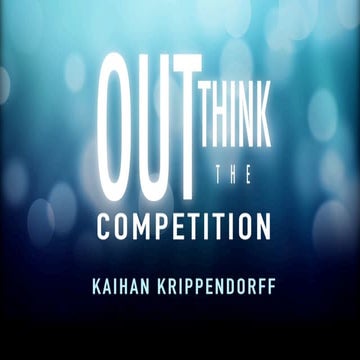 Kaihan Krippendorff Outhink Competition Part1