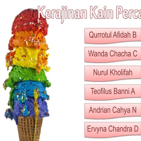 Prakarya - Kain perca