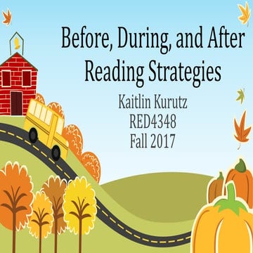 Kaitlin Kurutz Before, During, and After Reading Strategies