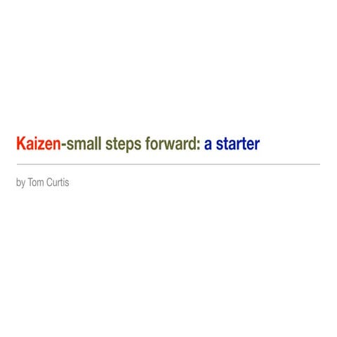 Kaizen