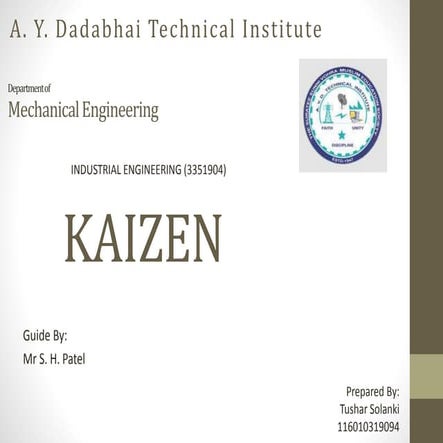 Kaizen   116010319094