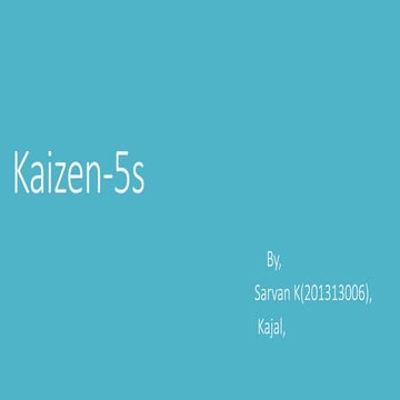 Kaizen 5s