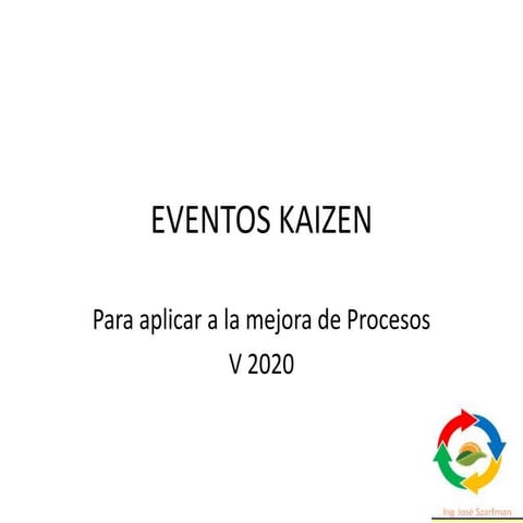 Kaizen   evento 2020