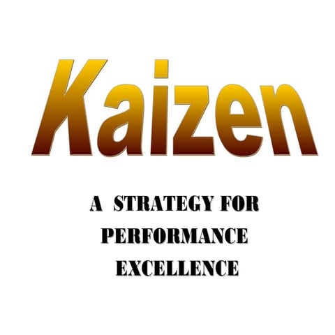 Kaizen final ppt