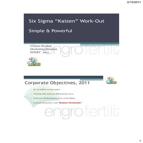 6 Sigma Project - 2014