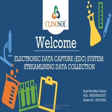 Electronic Data Capture (EDC) Systems: Streamlining Data Collection