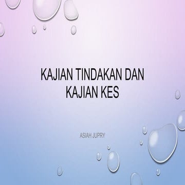 Kajian tindakan dan kajian kes