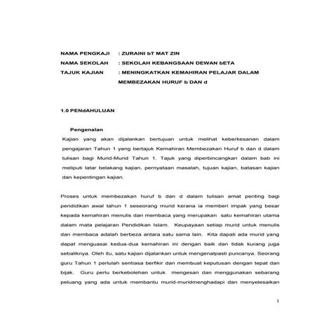 Kajian tindakan (hbef4303) (autosaved)