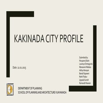 Kakinada city profile