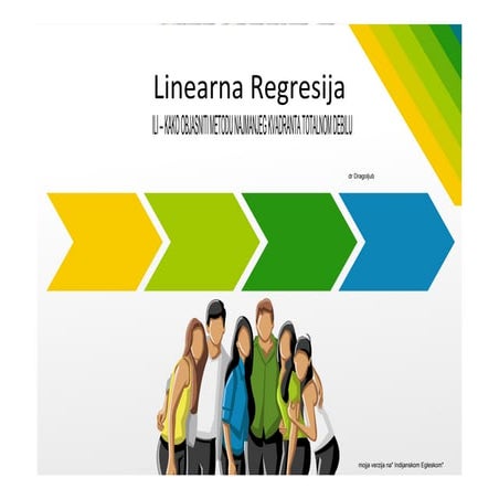  metod linearne  regresije