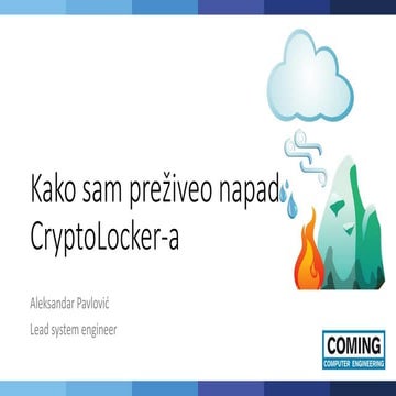Како сам преживео напад CryptoLockera