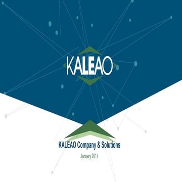Kaleao company and solutions