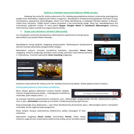 Kaledos online zaliems