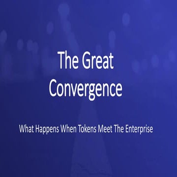 Consensus 19 Conference: What Happens When Tokens Meet The Enterprrise