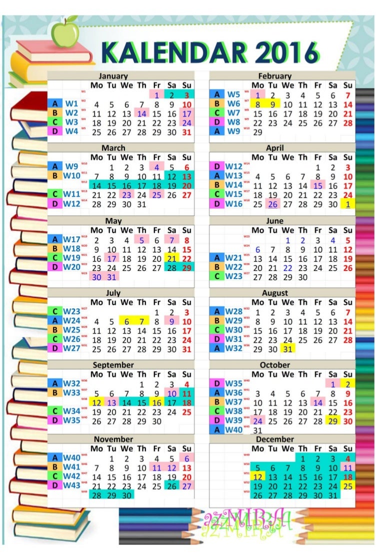 Ackermann Kalender 2016 Calendar 2016 Free Stock Photo