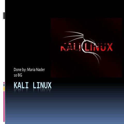 Kali Linux | PPTX