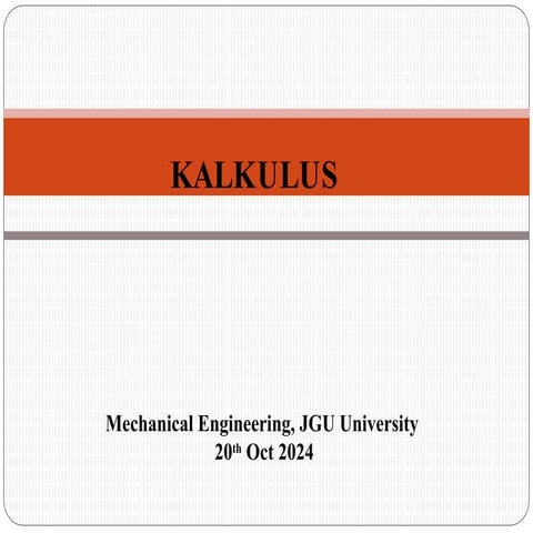 Kalkulus - 20 Oct Introduction to Derivative.pptx