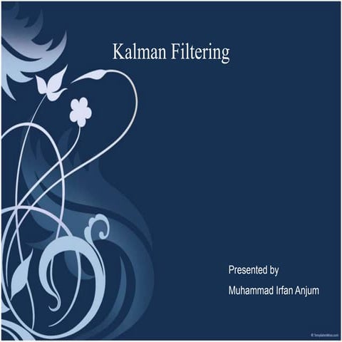 Kalman filter partilce tracking