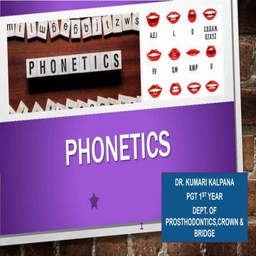 Kalpana phonetics