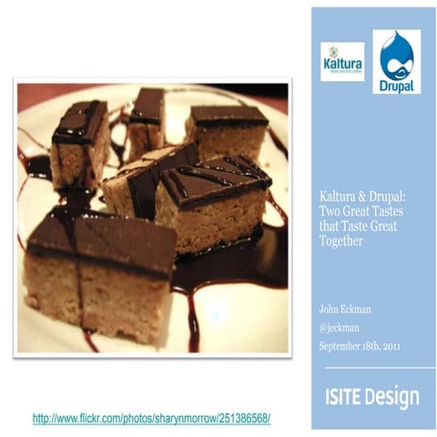 Kaltura and Drupal: Two Great Tastes That Taste Great Together