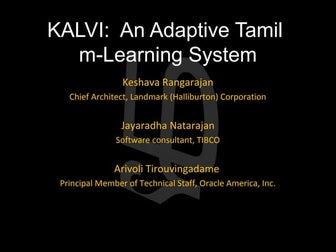KALVI_AnAdaptiveTamil_m-LearningSystem_deck