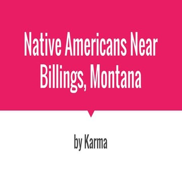 Karma's Native American